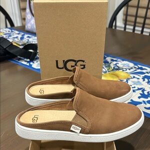 UGG Brown slip on shoe